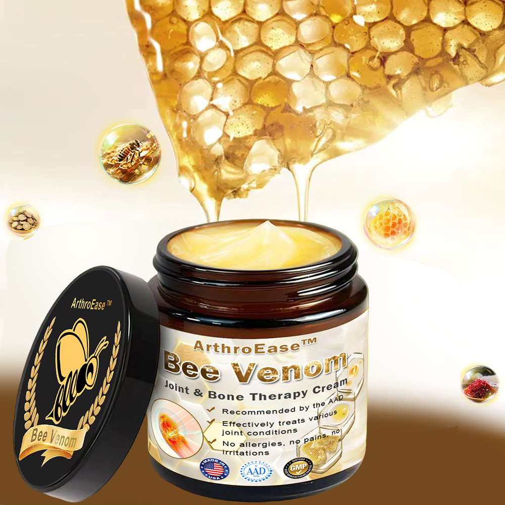 ArthroEase Bee Venom Joint and Bone Arthritis Therapy Cream(Specially for older adults & AAOS recommends)